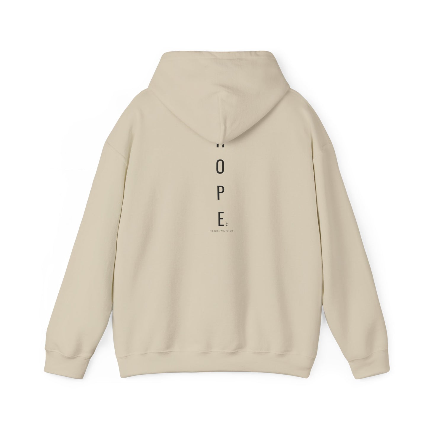 Christian Hoodie – Hope Anchors the Soul Hebrews 6:19 | Chosen Society