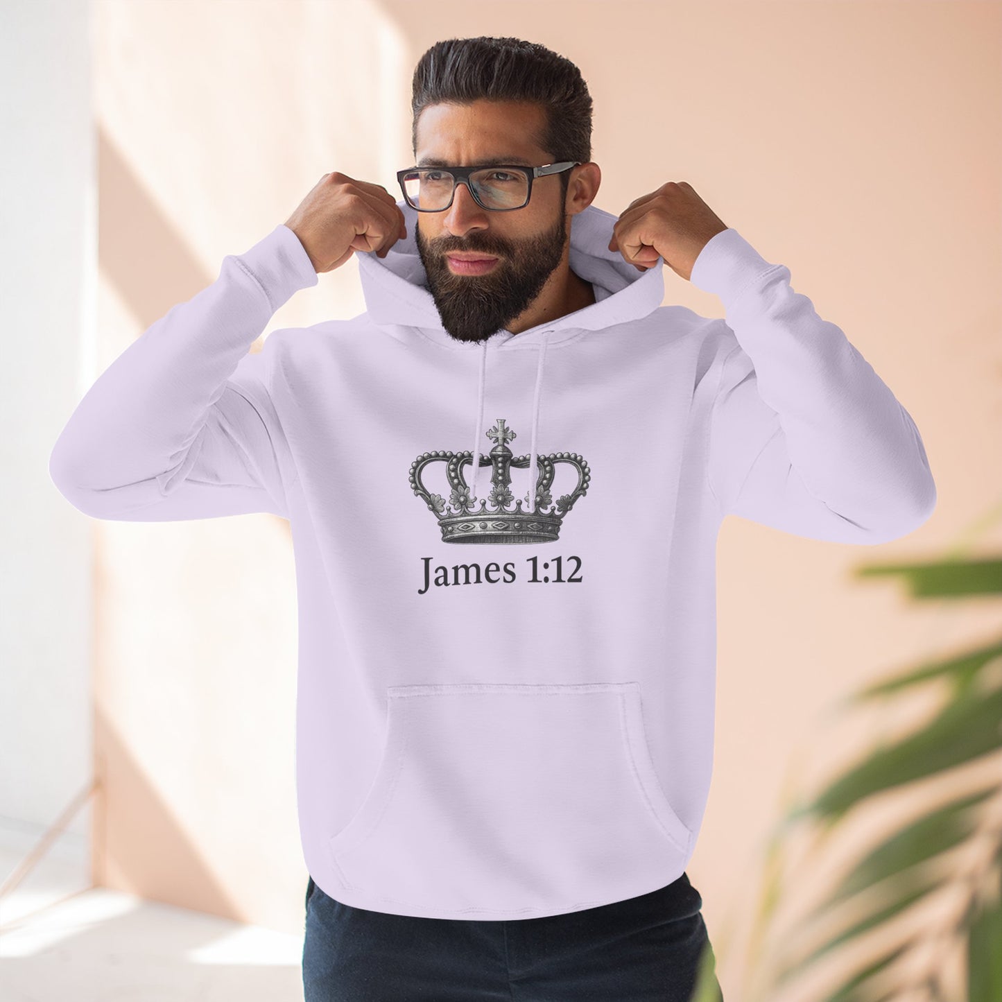 James 1:12 Crown of Life Christian Hoodie – Chosen Society