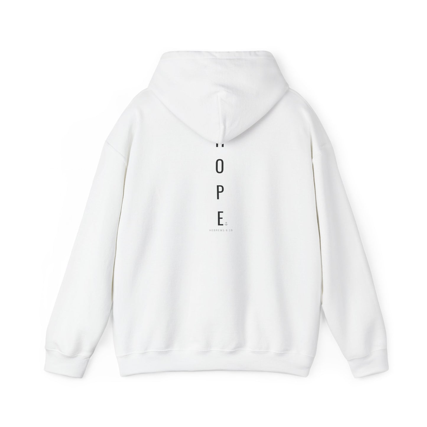 Christian Hoodie – Hope Anchors the Soul Hebrews 6:19 | Chosen Society