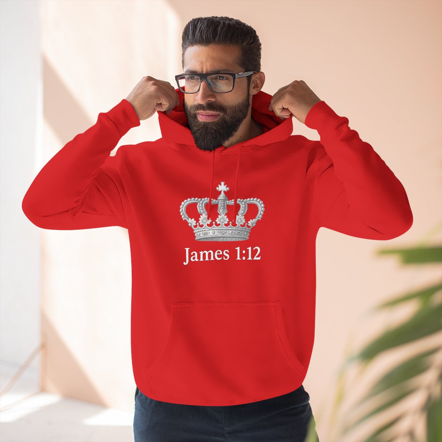 James 1:12 Crown of Life Christian Hoodie – Chosen Society