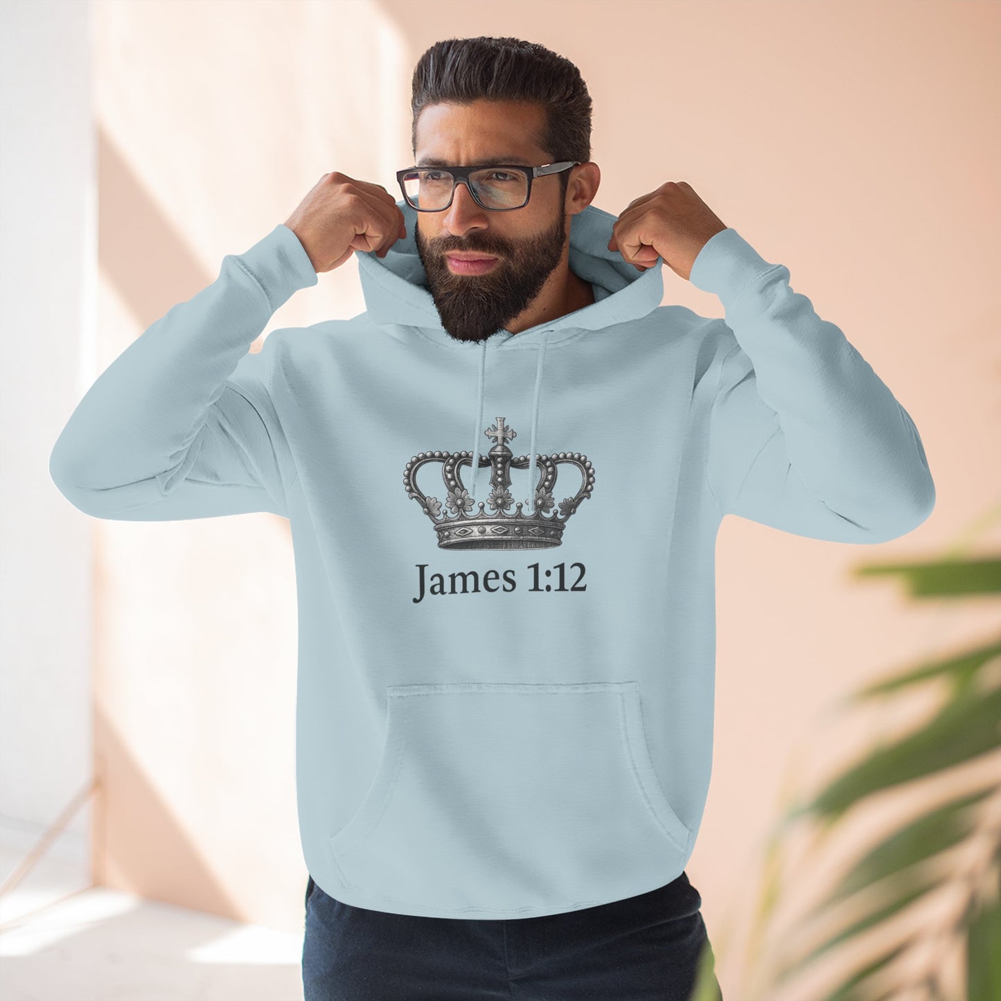 James 1:12 Crown of Life Christian Hoodie – Chosen Society