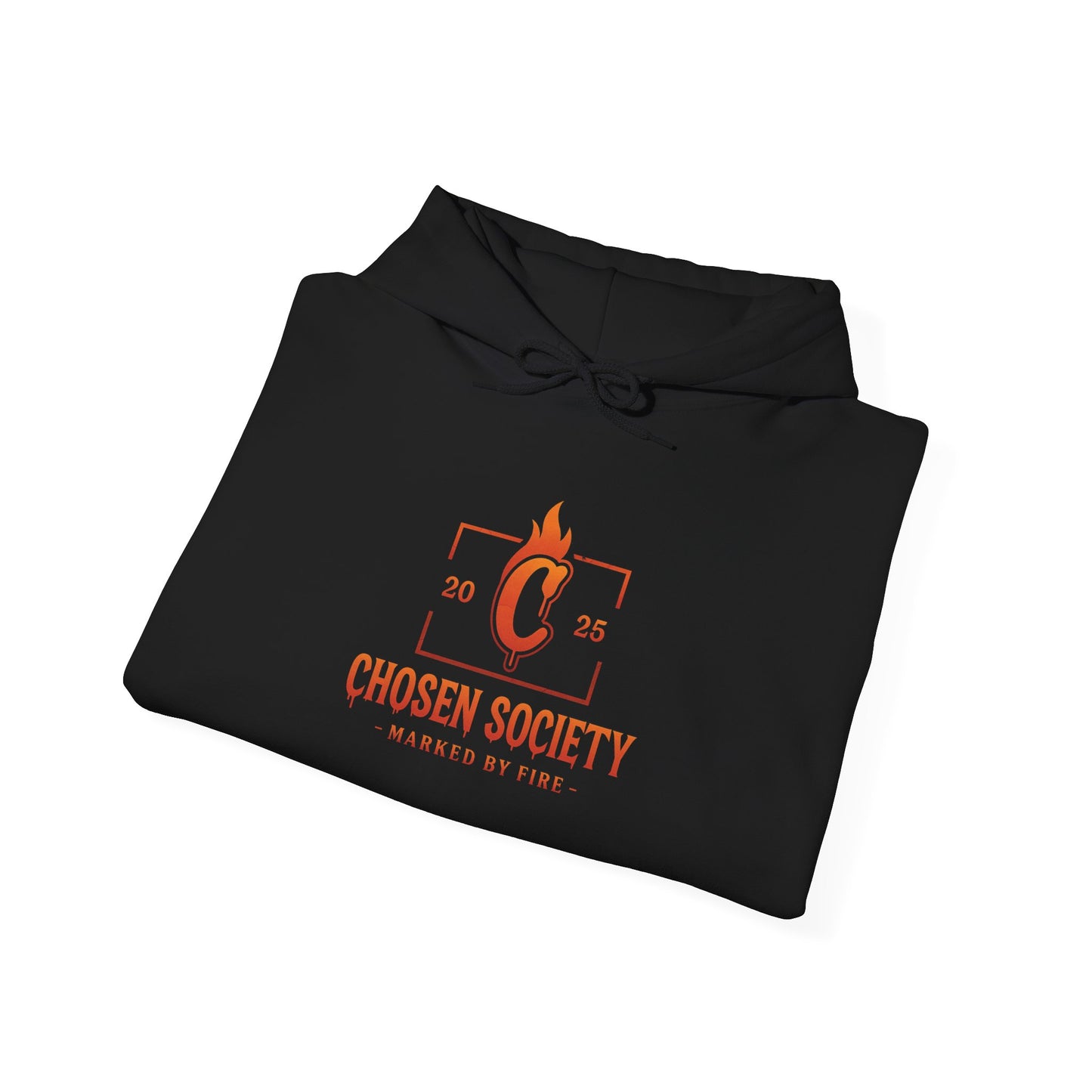 Christian Hoodie Isaiah 43:2 – “Marked by Fire” Sweatshirt | Chosen Society