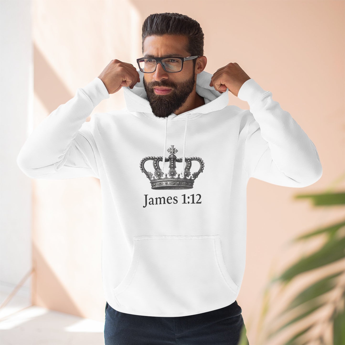 James 1:12 Crown of Life Christian Hoodie – Chosen Society