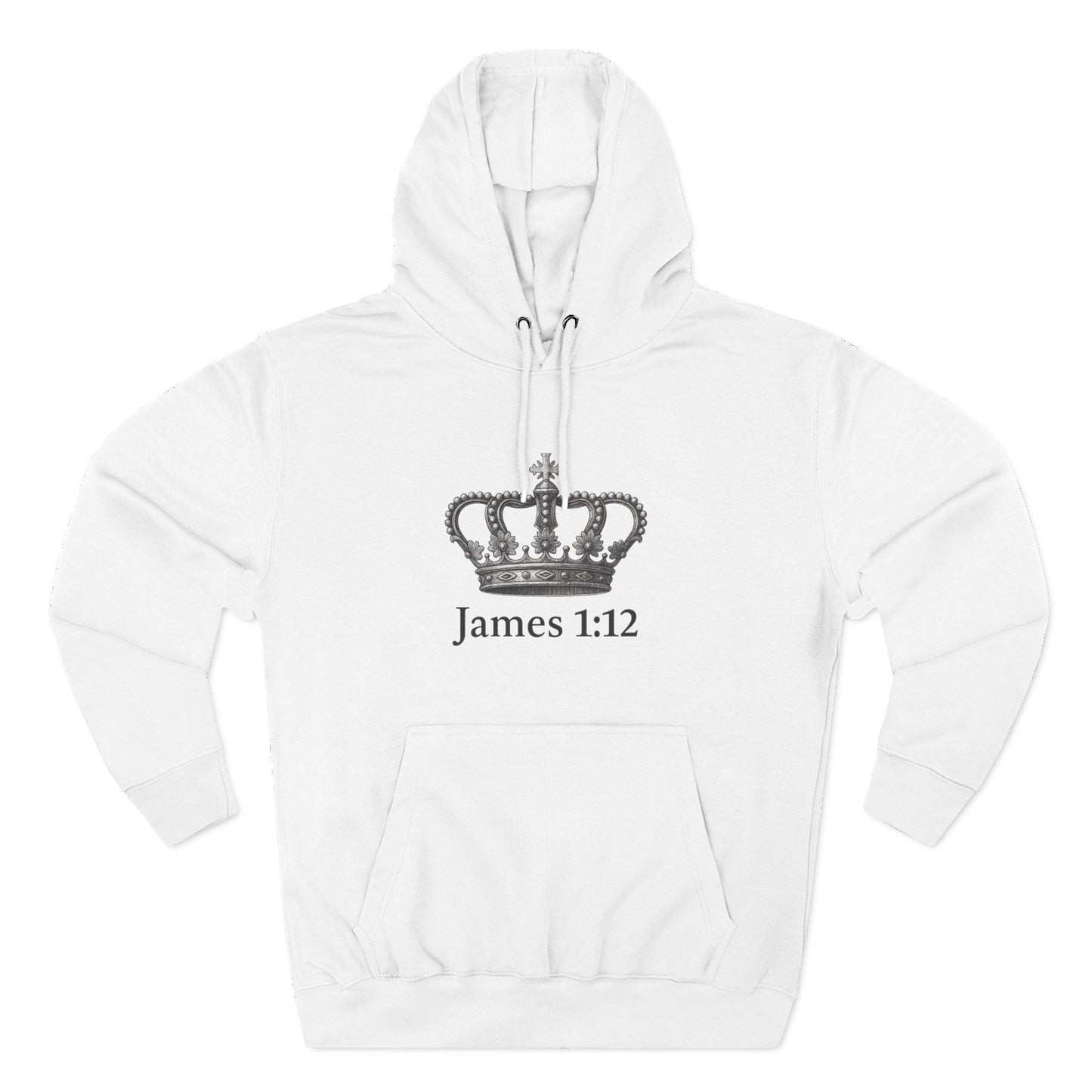 James 1:12 Crown of Life Christian Hoodie – Chosen Society