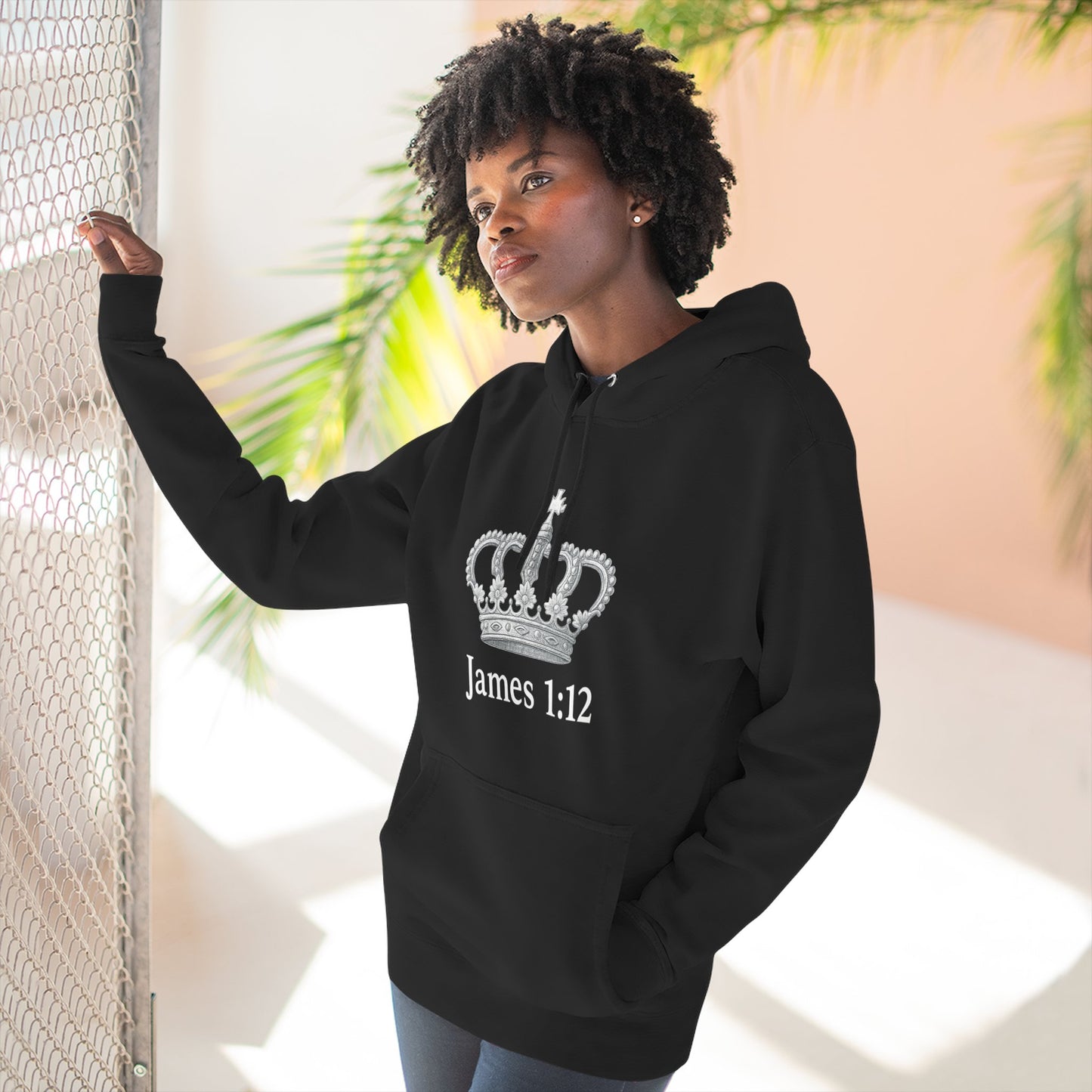 James 1:12 Crown of Life Christian Hoodie – Chosen Society