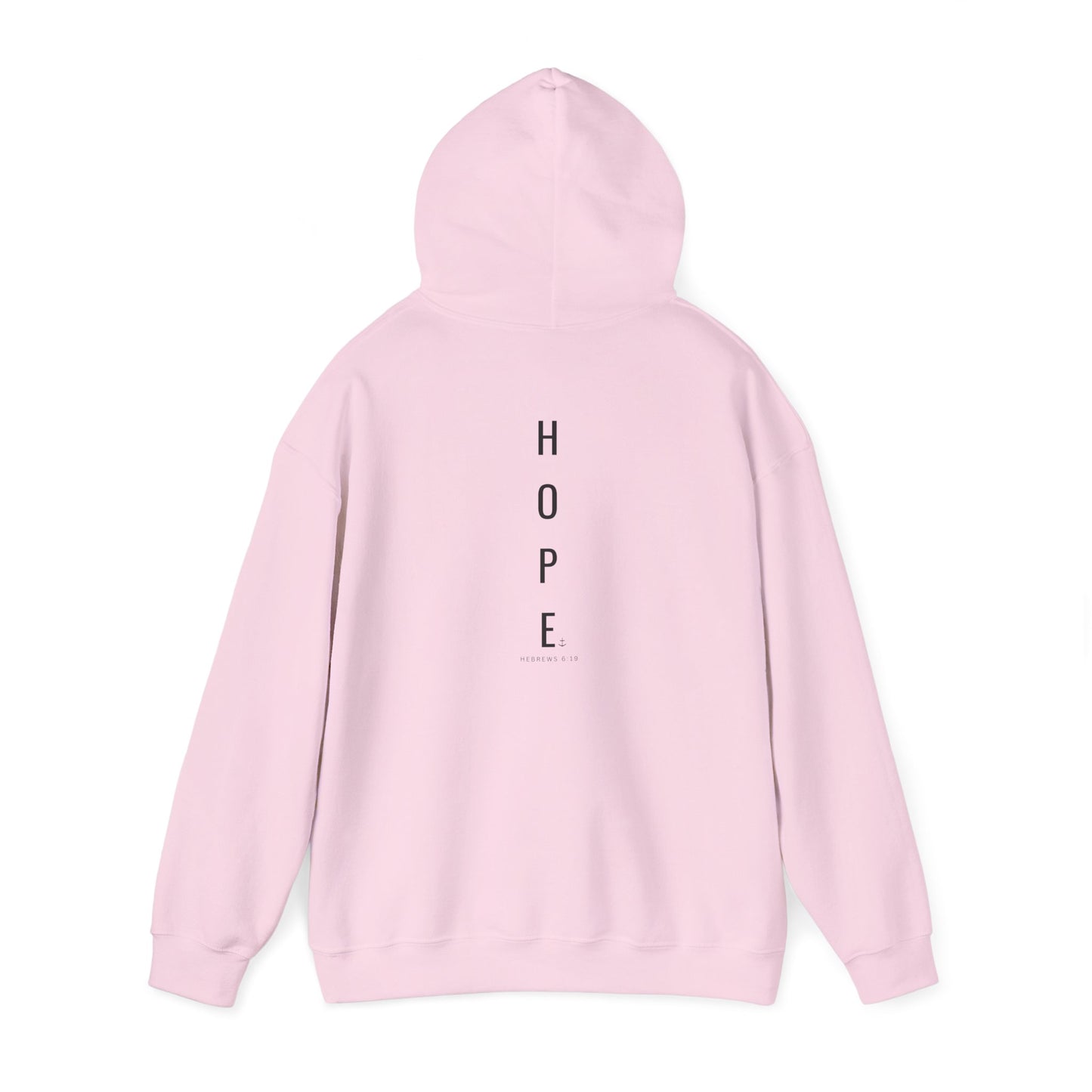 Christian Hoodie – Hope Anchors the Soul Hebrews 6:19 | Chosen Society