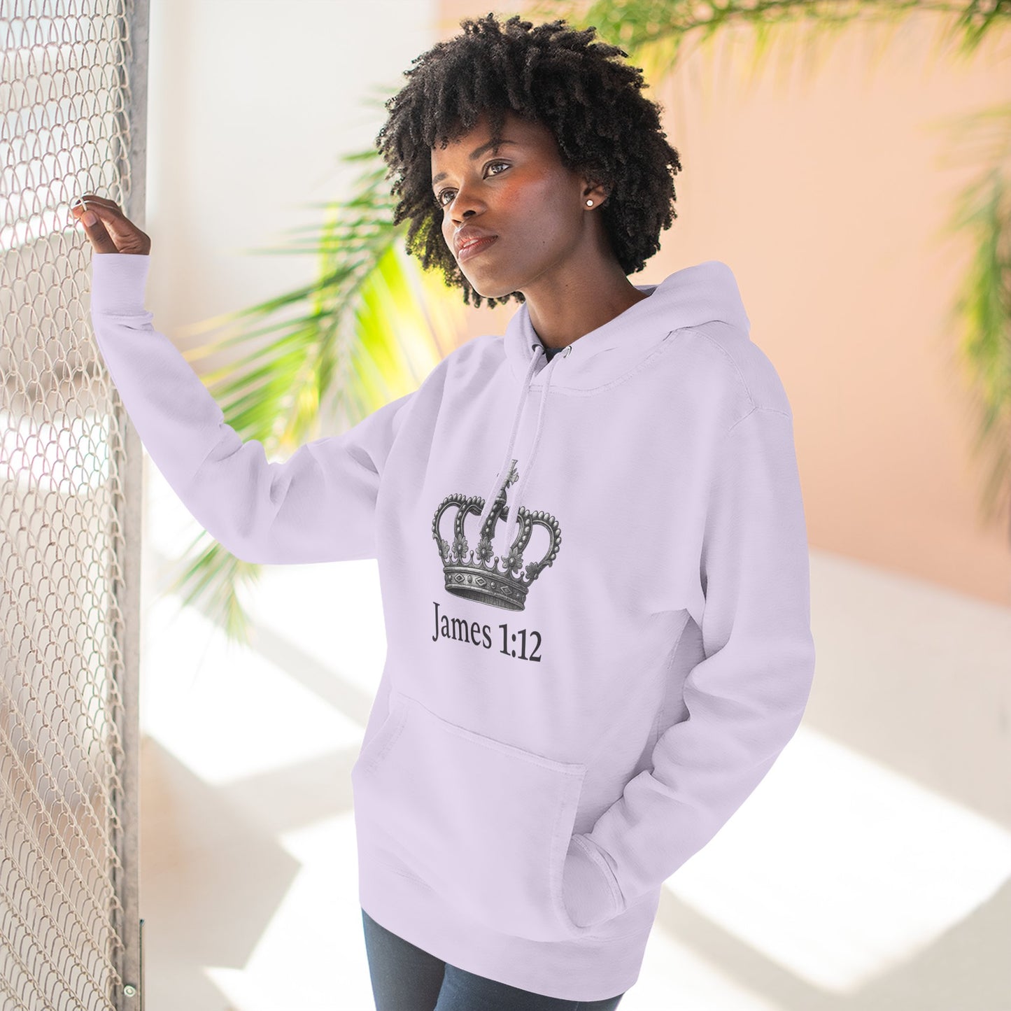James 1:12 Crown of Life Christian Hoodie – Chosen Society