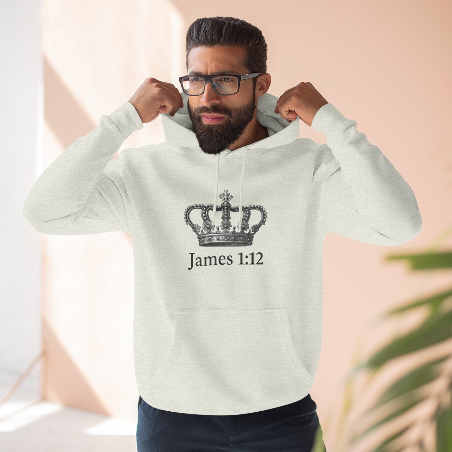 James 1:12 Crown of Life Christian Hoodie – Chosen Society