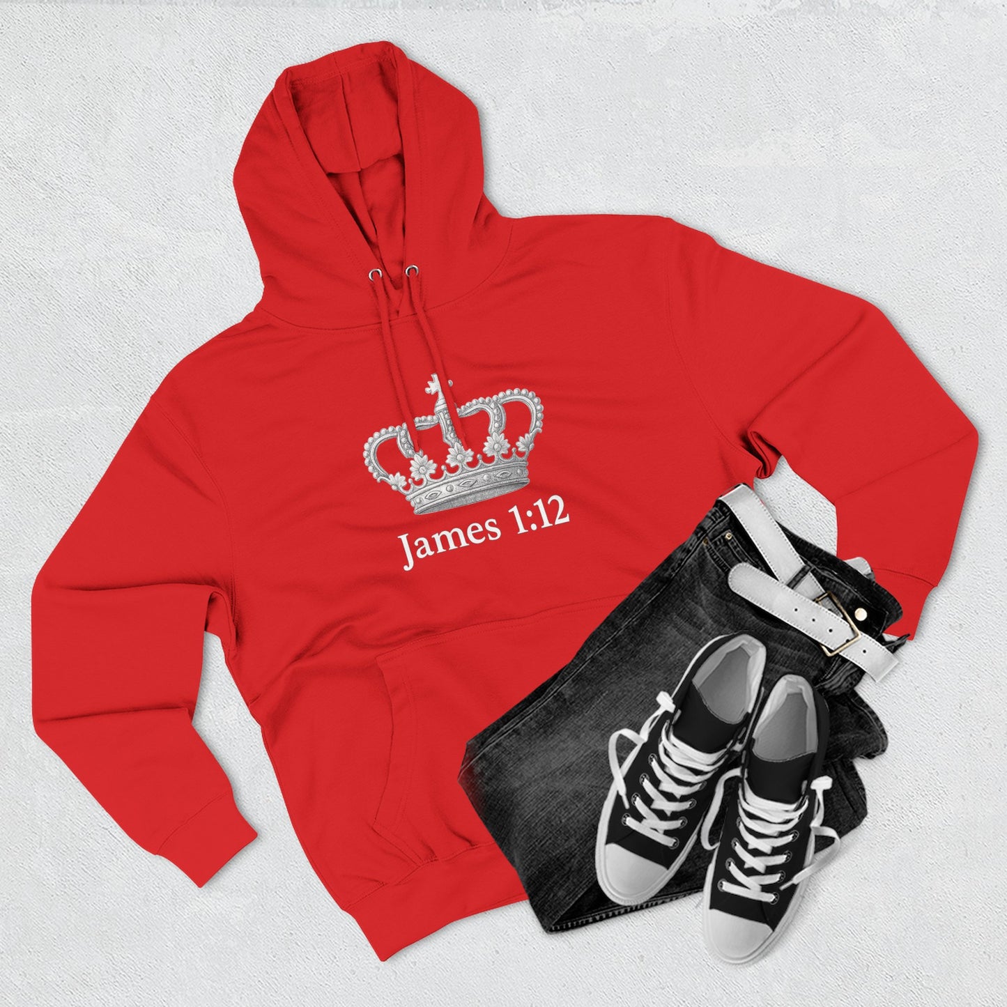 James 1:12 Crown of Life Christian Hoodie – Chosen Society