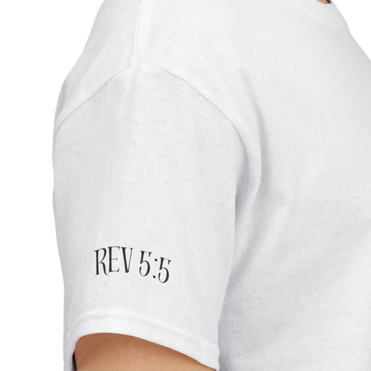 Lion & Jesus Strength Tee — Christian Graphic Shirt (Unisex)