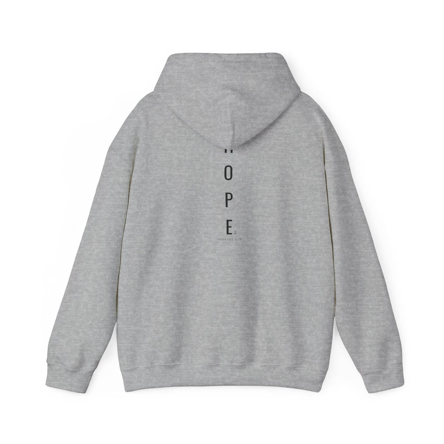 Christian Hoodie – Hope Anchors the Soul Hebrews 6:19 | Chosen Society