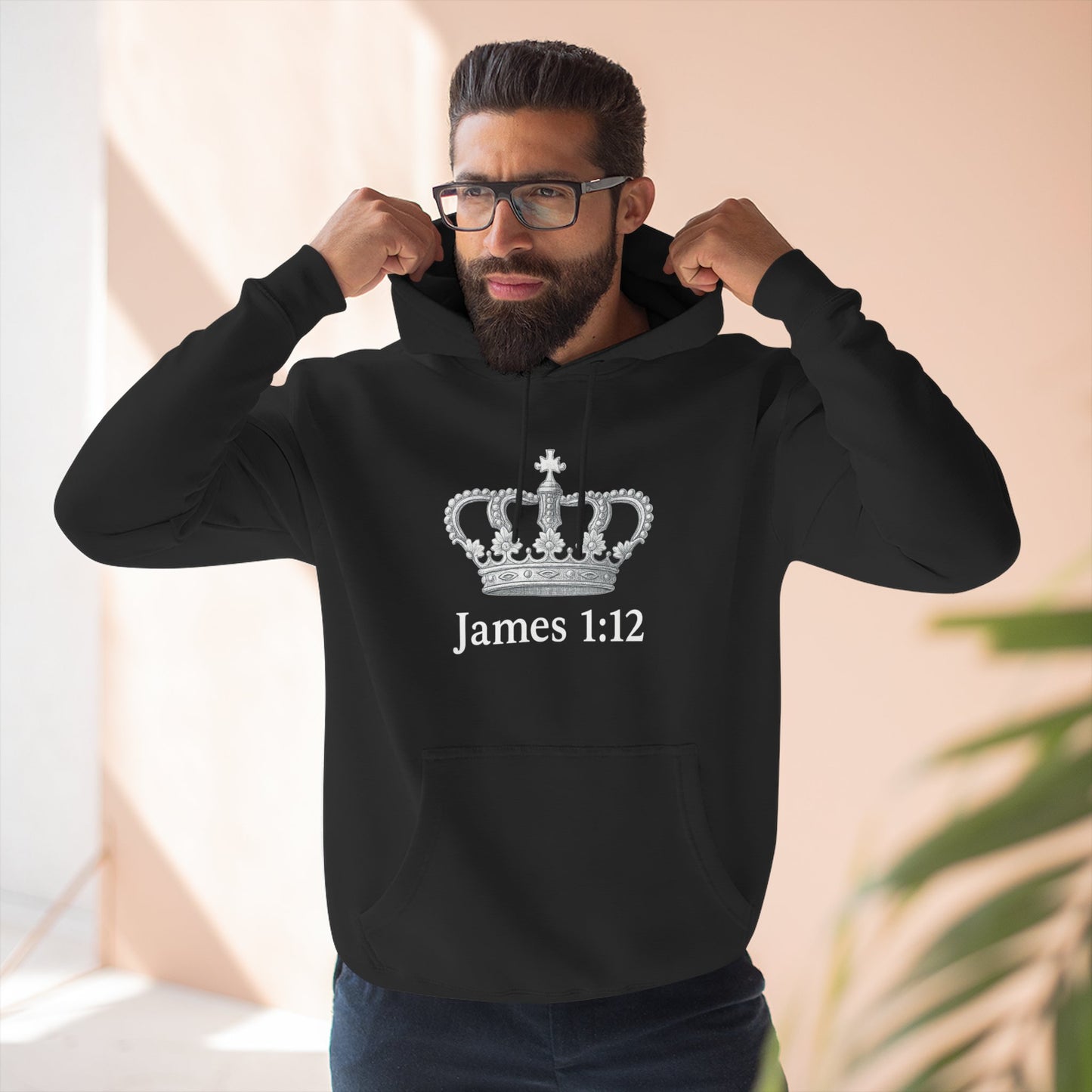 James 1:12 Crown of Life Christian Hoodie – Chosen Society