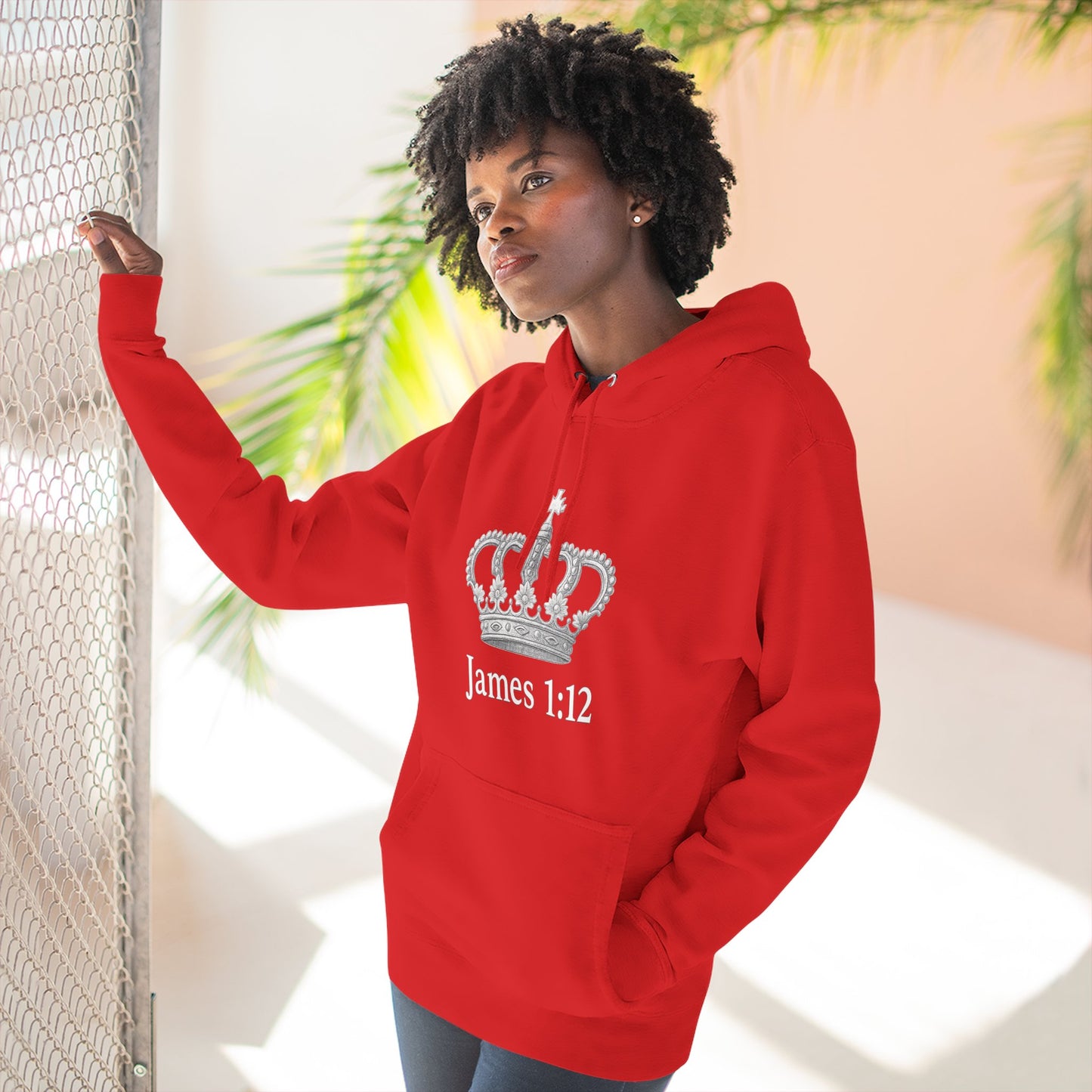James 1:12 Crown of Life Christian Hoodie – Chosen Society