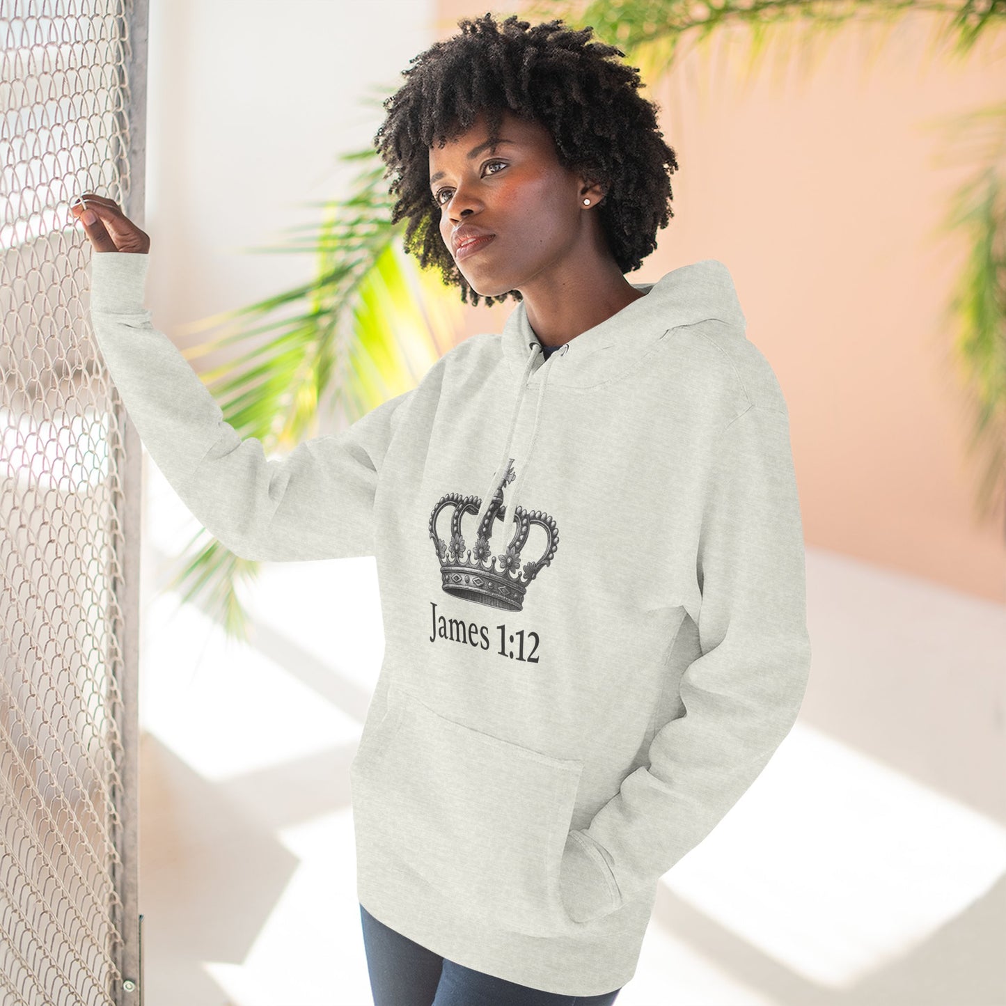 James 1:12 Crown of Life Christian Hoodie – Chosen Society