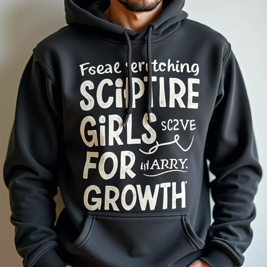 Faith-based Clothing, Christian Apparel, Scripture Shirts, Inspirational Hoodies, Christian Lifestyle, Bible Study, Spiritual Growth, Faith Over Fear, Purpose, Encouragement - Scripture Shirts and Inspirational Hoodies for Growth