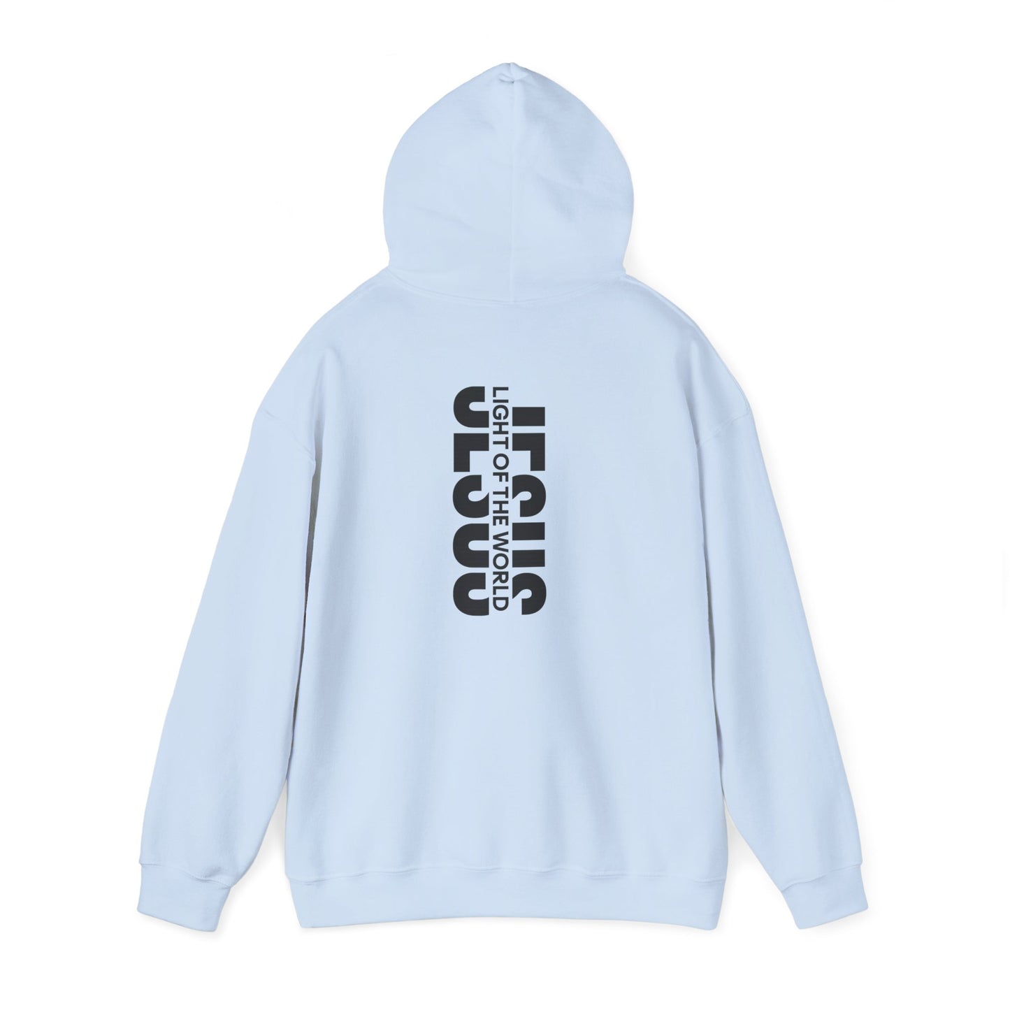 Jesus Light of the world pullover hoodie