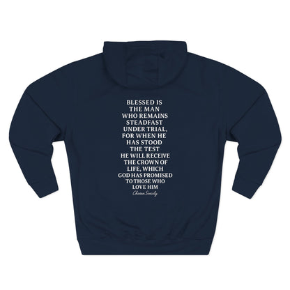 James 1:12 Crown of Life Christian Hoodie – Chosen Society