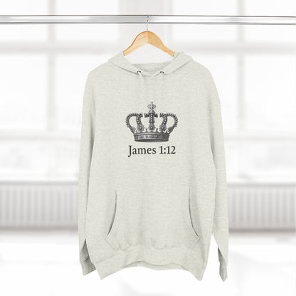 James 1:12 Crown of Life Christian Hoodie – Chosen Society