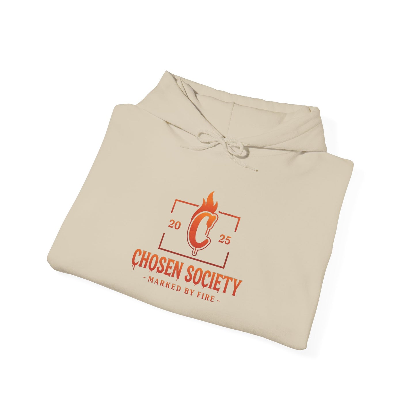 Christian Hoodie Isaiah 43:2 – “Marked by Fire” Sweatshirt | Chosen Society