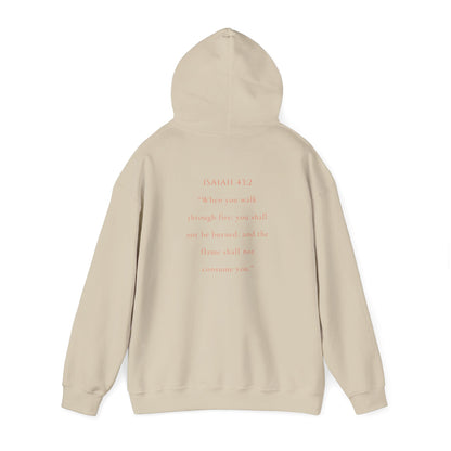 Christian Hoodie Isaiah 43:2 – “Marked by Fire” Sweatshirt | Chosen Society