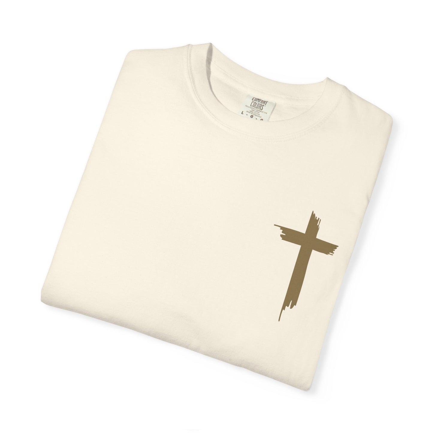 Surrendered Christian T-Shirt — “If You Still Control It, You Didn’t” | Comfort Colors® Ivory Tee
