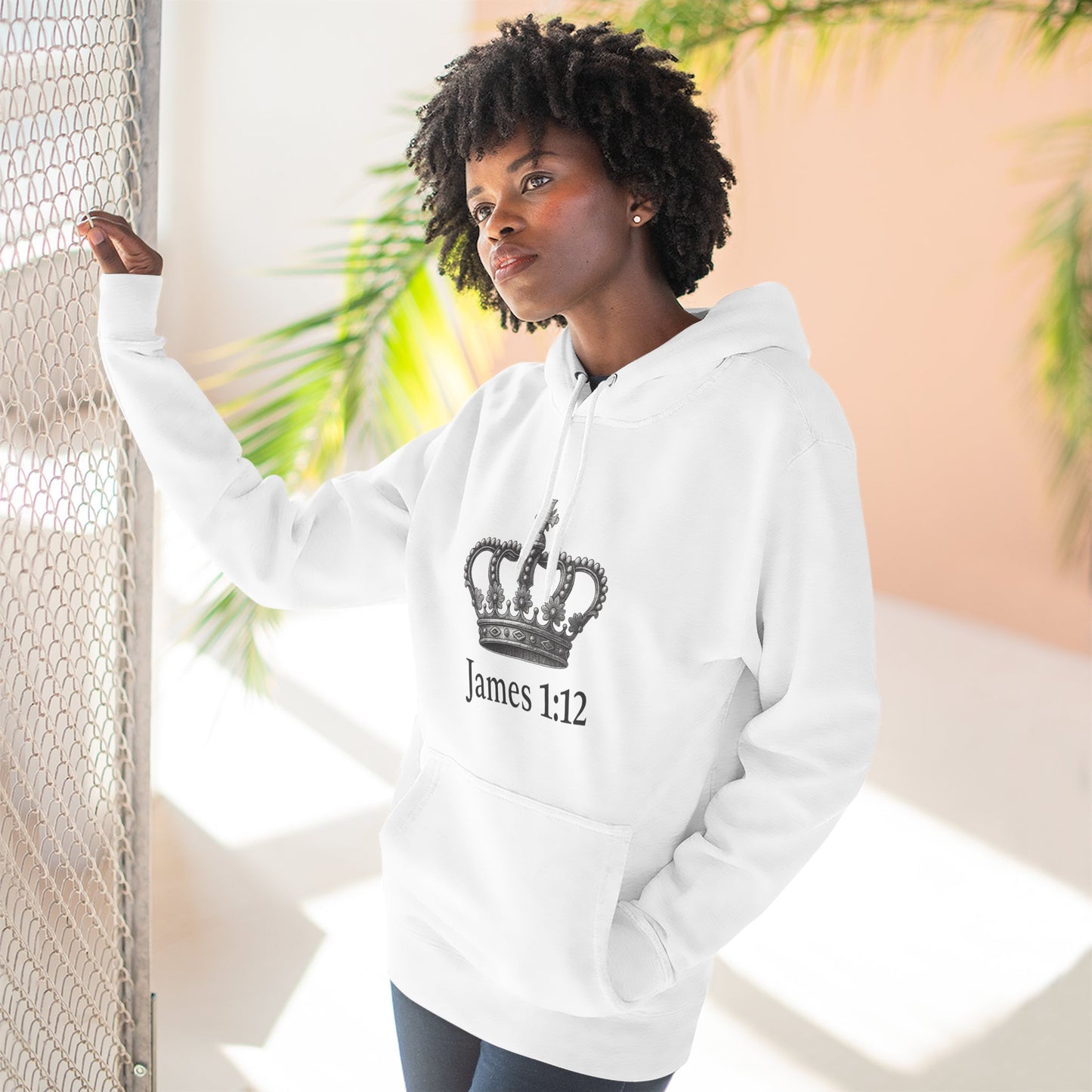 James 1:12 Crown of Life Christian Hoodie – Chosen Society