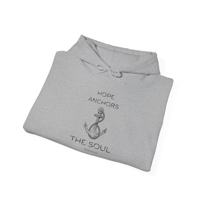 Christian Hoodie – Hope Anchors the Soul Hebrews 6:19 | Chosen Society
