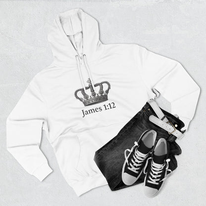 James 1:12 Crown of Life Christian Hoodie – Chosen Society