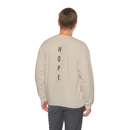 Christian Crewneck Hope Anchors the Soul Hebrews 6:19 | Chosen Society