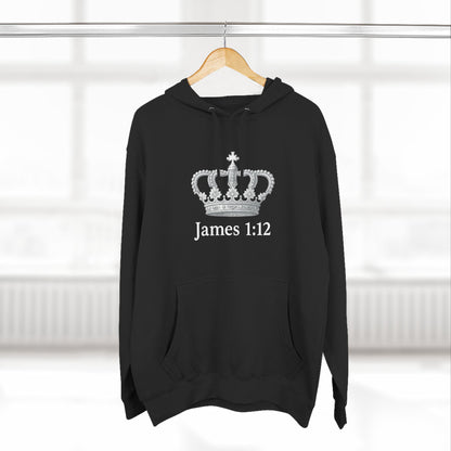 James 1:12 Crown of Life Christian Hoodie – Chosen Society