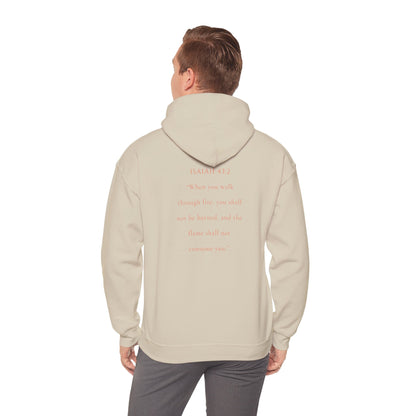 Christian Hoodie Isaiah 43:2 – “Marked by Fire” Sweatshirt | Chosen Society