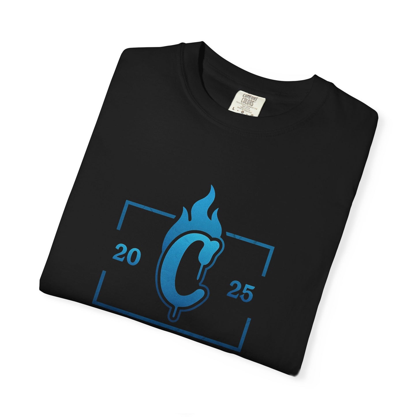 Garment-Dyed T-shirt - Chosen Society Mark by Fire 2nd design