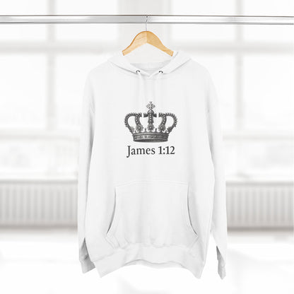 James 1:12 Crown of Life Christian Hoodie – Chosen Society