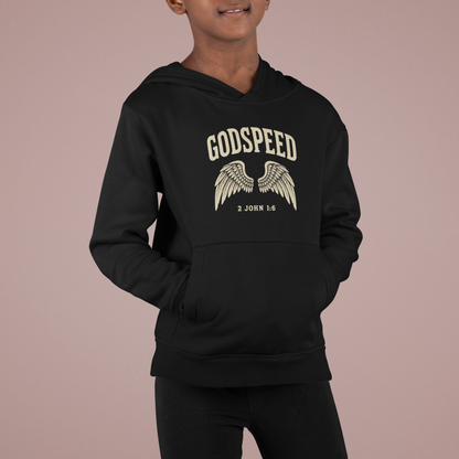Godspeed + Obedience Kids Christian Hoodie – Faith Inspired Streetwear