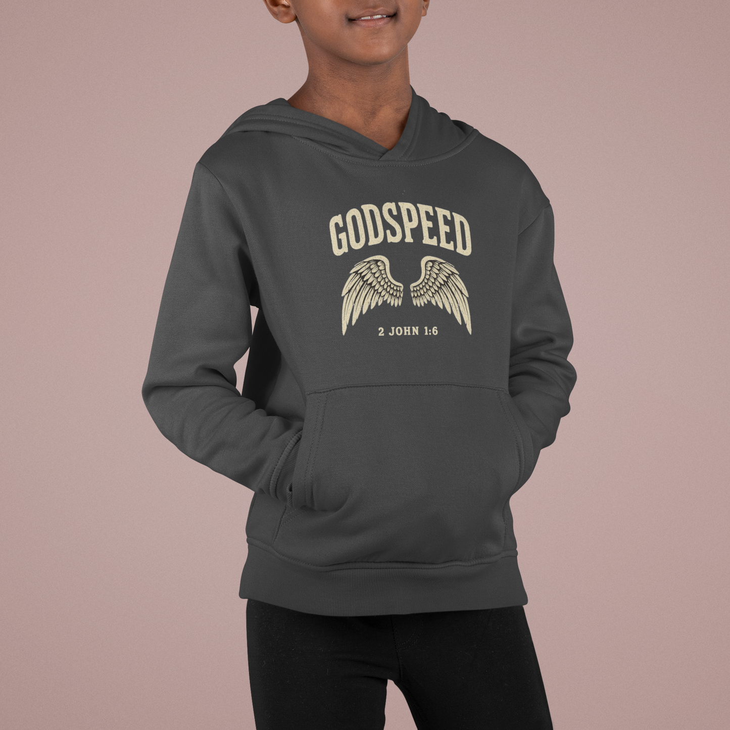 Godspeed + Obedience Kids Christian Hoodie – Faith Inspired Streetwear