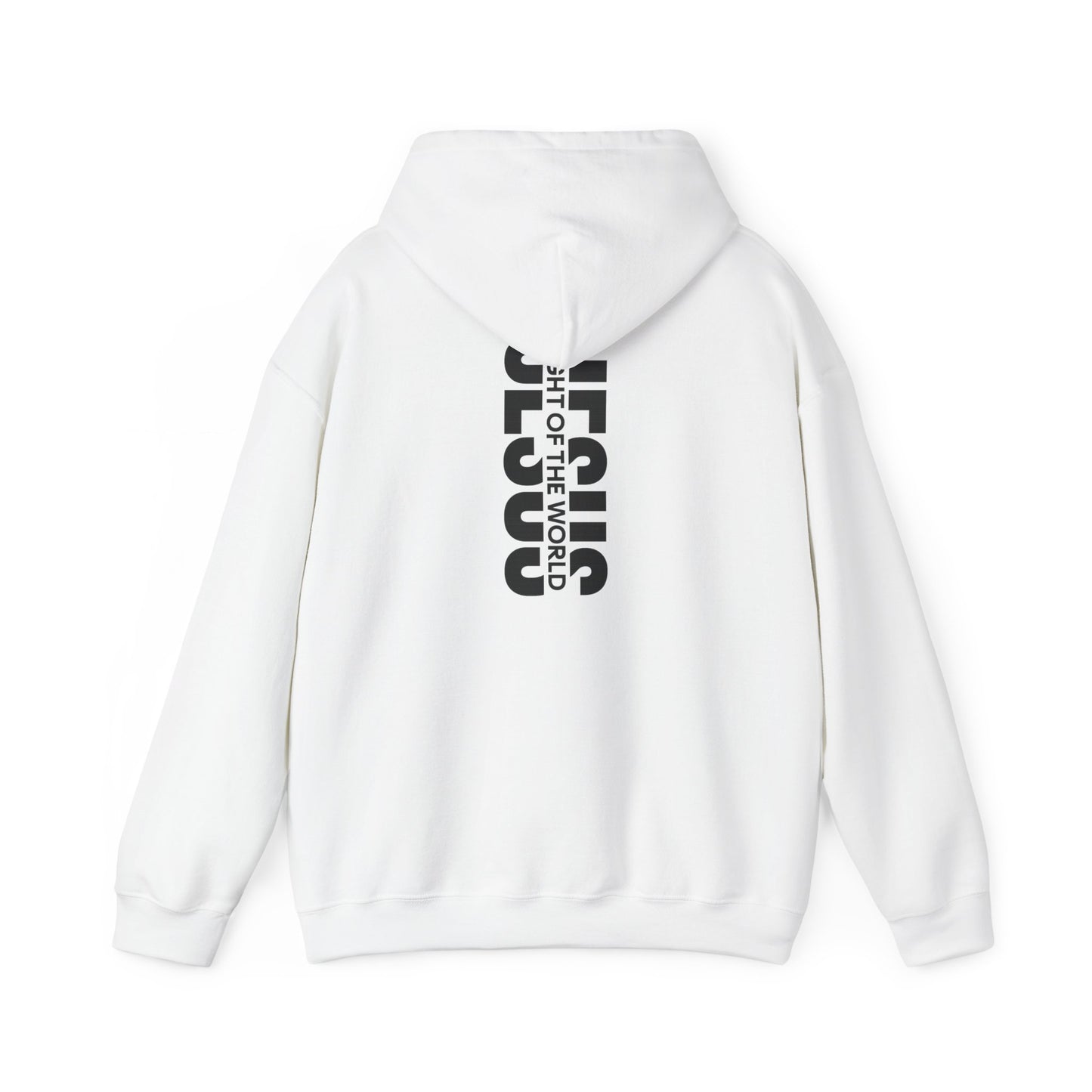 Jesus Light of the world pullover hoodie