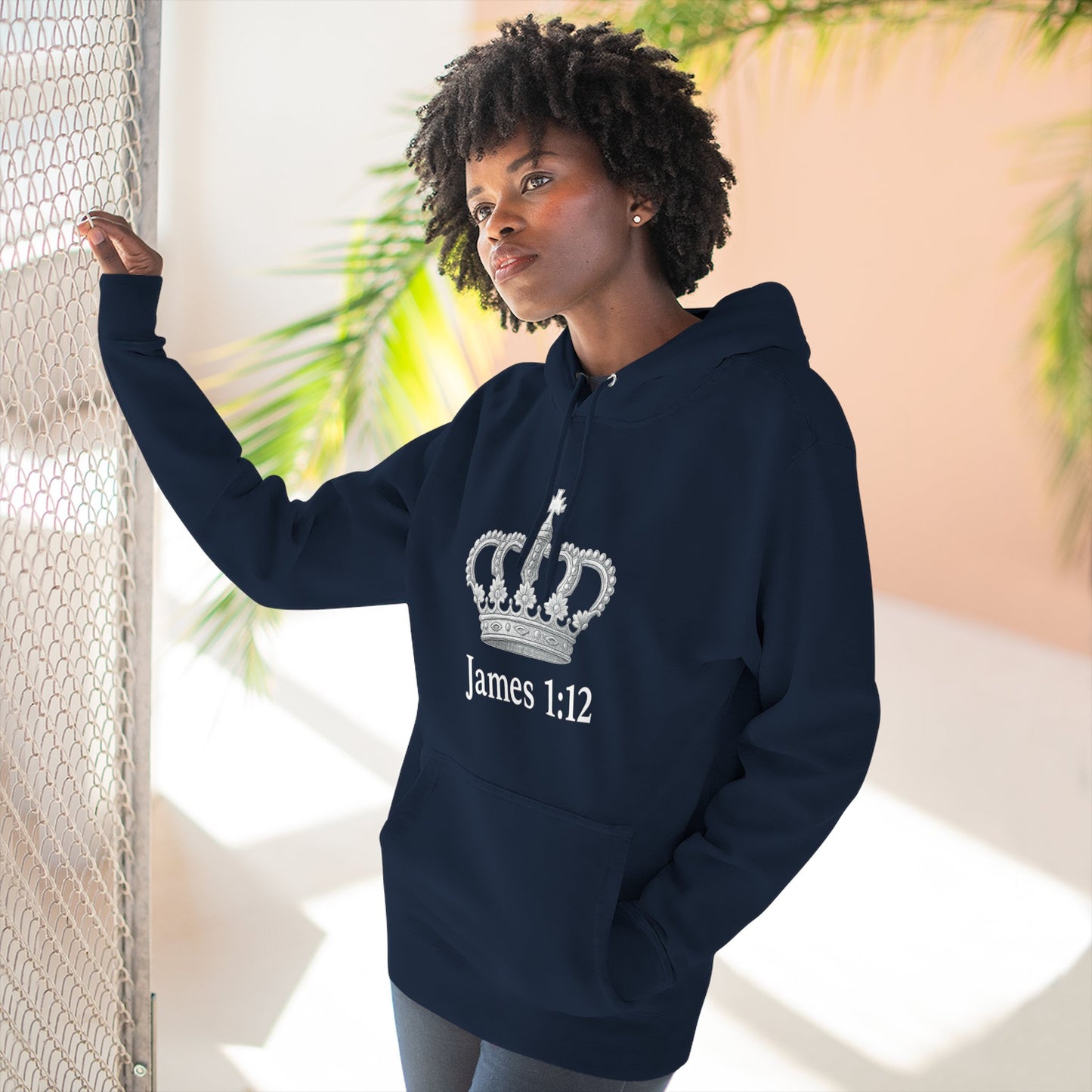 James 1:12 Crown of Life Christian Hoodie – Chosen Society