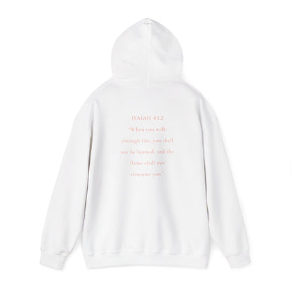 Christian Hoodie Isaiah 43:2 – “Marked by Fire” Sweatshirt | Chosen Society