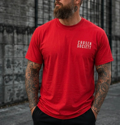 Blessed Is The Man Christian T-Shirt | Faith Based Lion Graphic Tee