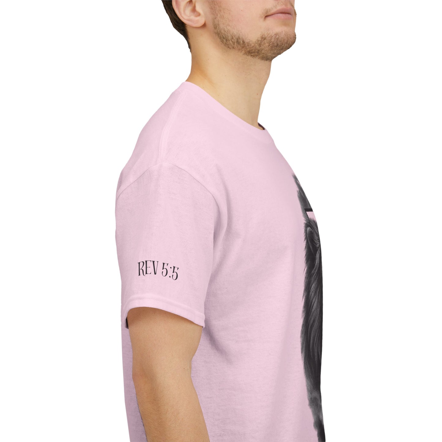 Christian Faith Tee Shirt Lion of Judah Jesus Cross Calvary Strength Unisex