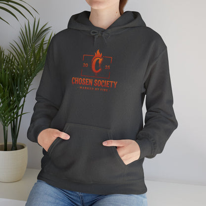 Christian Hoodie Isaiah 43:2 – “Marked by Fire” Sweatshirt | Chosen Society