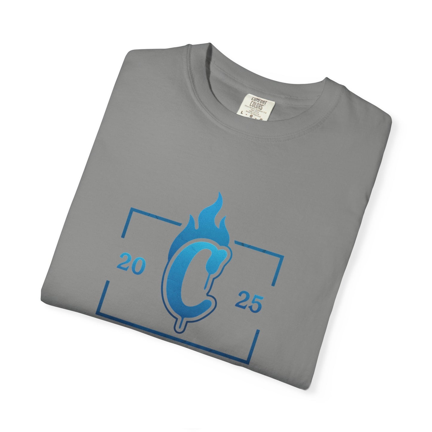 Garment-Dyed T-shirt - Chosen Society Mark by Fire 2nd design