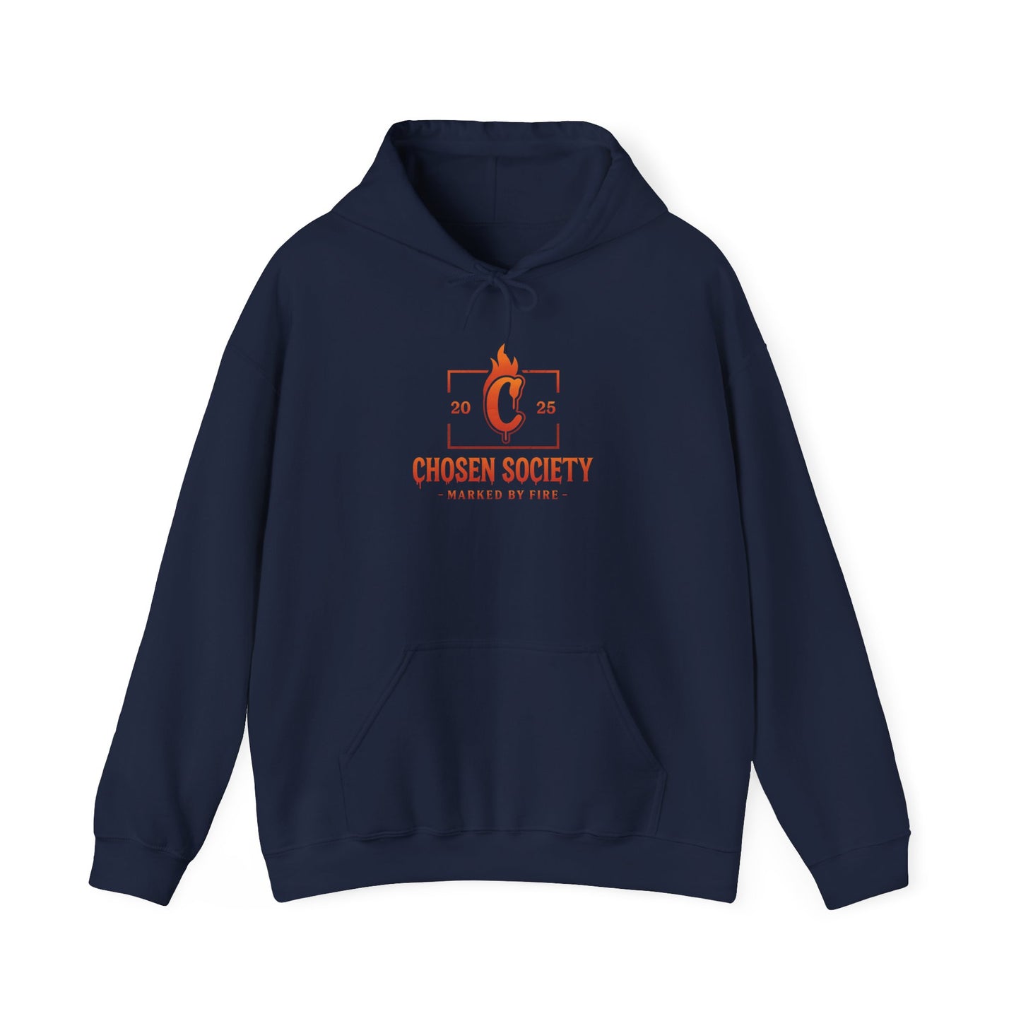 Christian Hoodie Isaiah 43:2 – “Marked by Fire” Sweatshirt | Chosen Society