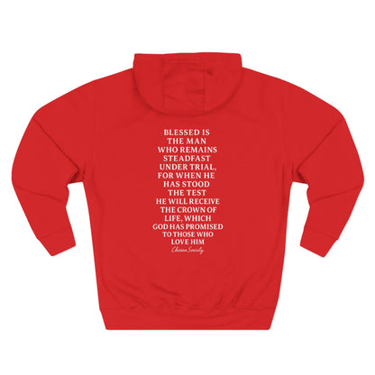James 1:12 Crown of Life Christian Hoodie – Chosen Society