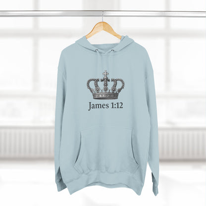 James 1:12 Crown of Life Christian Hoodie – Chosen Society