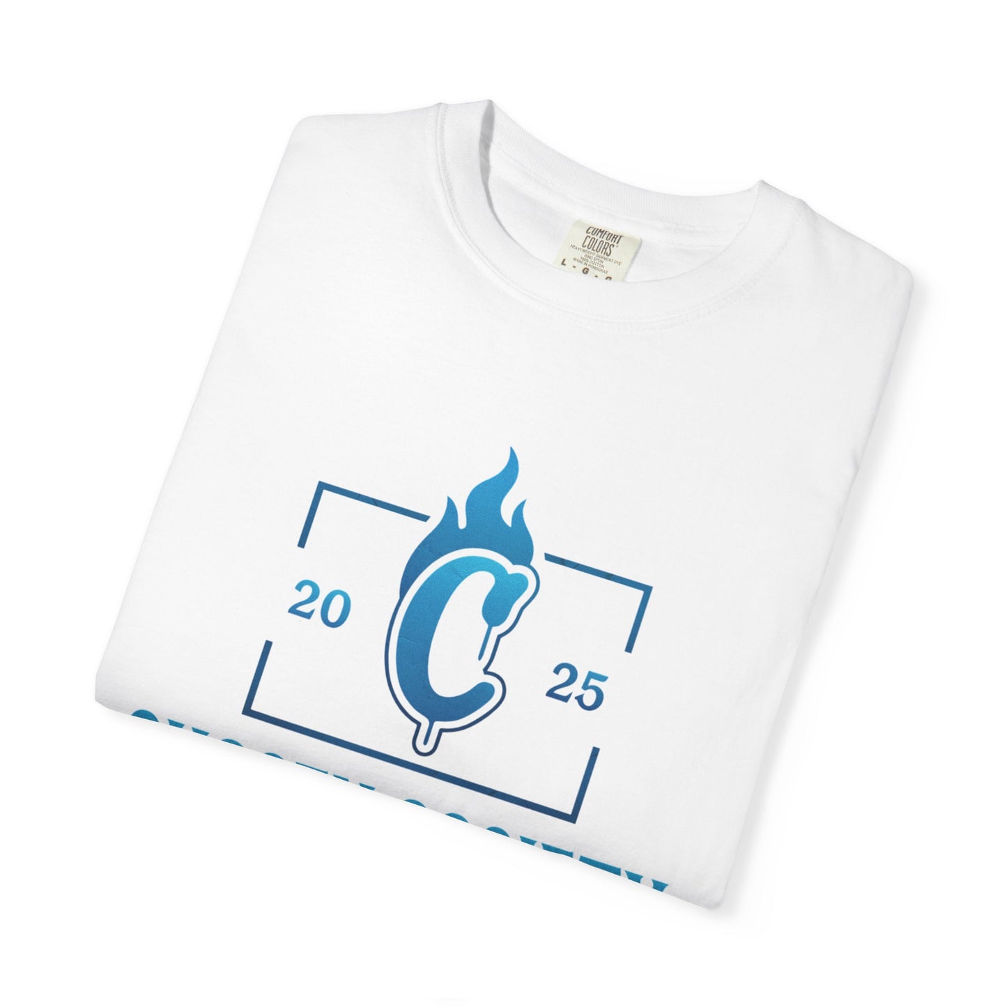 Garment-Dyed T-shirt - Chosen Society Mark by Fire 2nd design