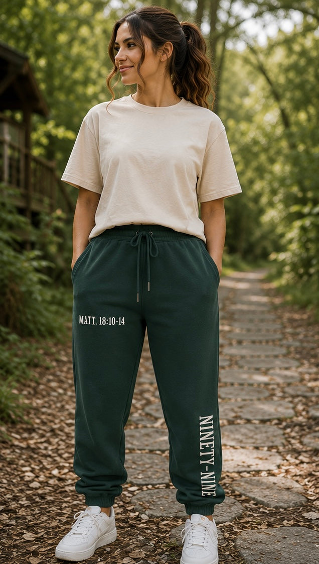 Saved by Grace Christian Sweatpants | Matthew 18:10-14