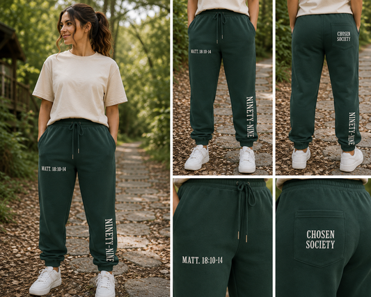 Saved by Grace Christian Sweatpants | Matthew 18:10-14