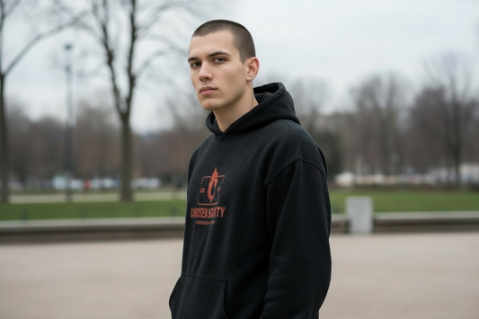 Marked By Fire Hoodie — Isaiah 43:2 Christian Hoodie (Unisex) (Copy)