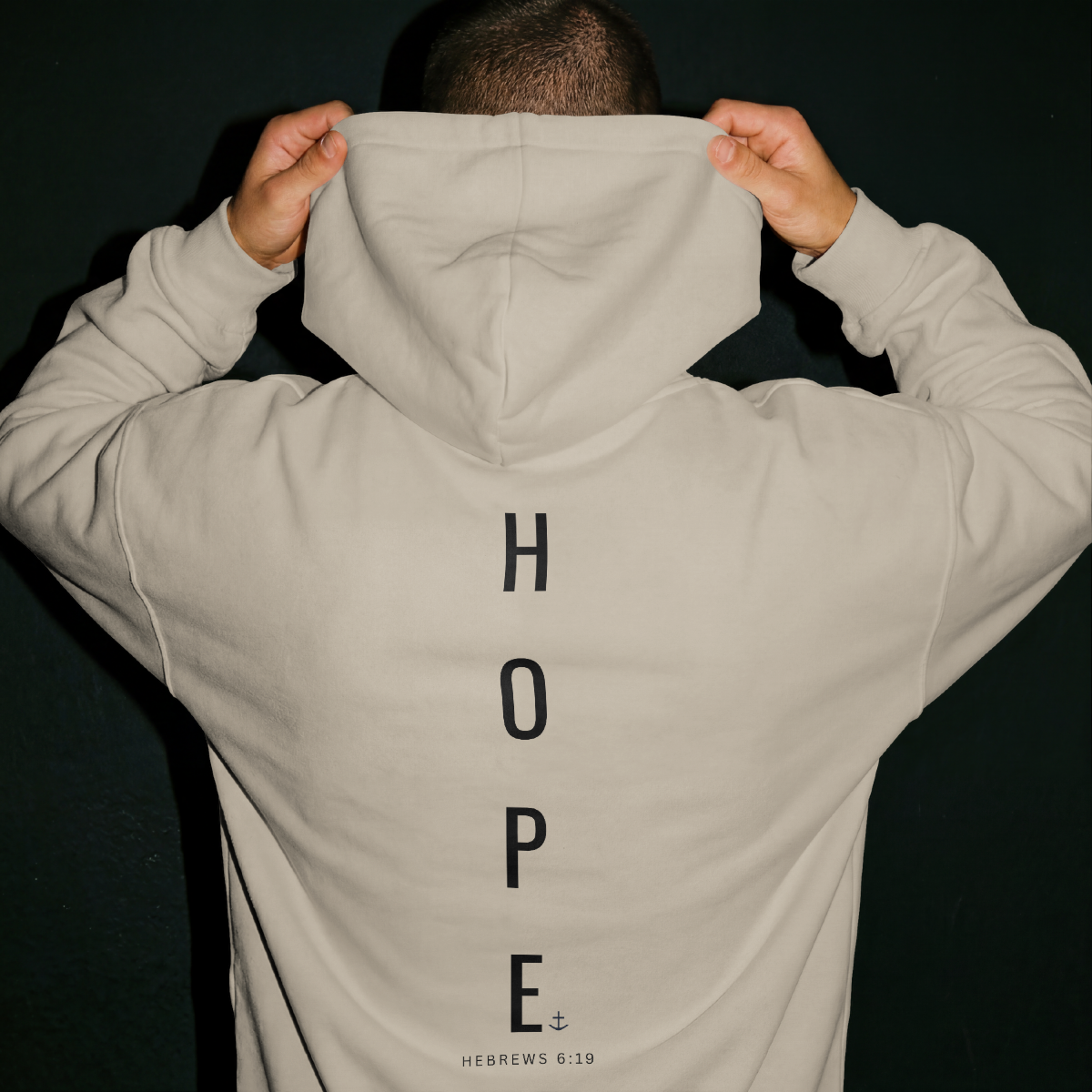 Hope Anchors the Soul. Hebrew 6:19 Hoodie